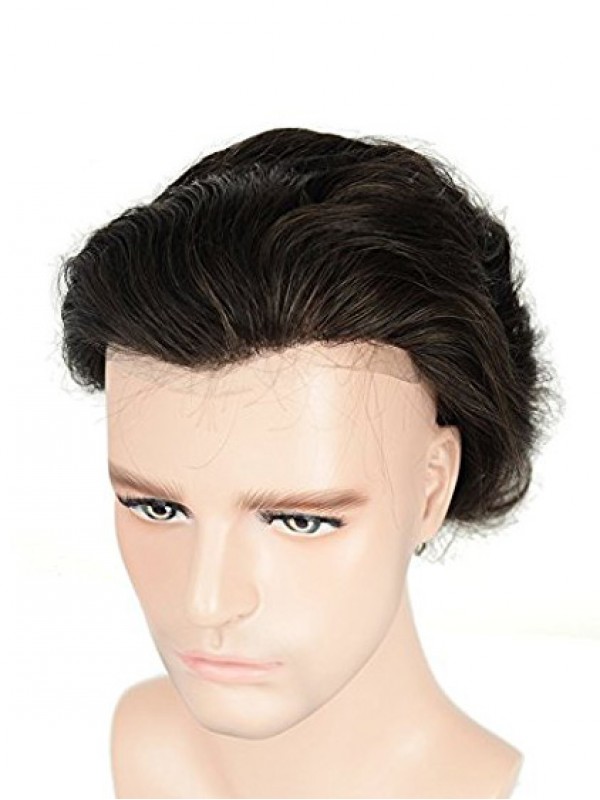 8" x 10" Thin Skin Toupee For Men Human Hair